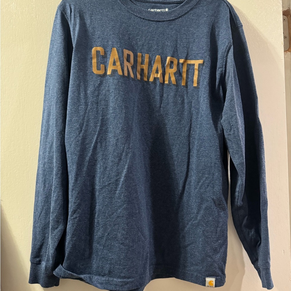 Carhartt Men’s Blue Long Sleeve Shirt